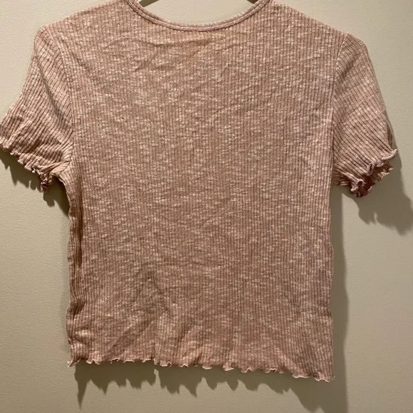 Baby pink American eagle tshirt size M - Picture 2 of 3